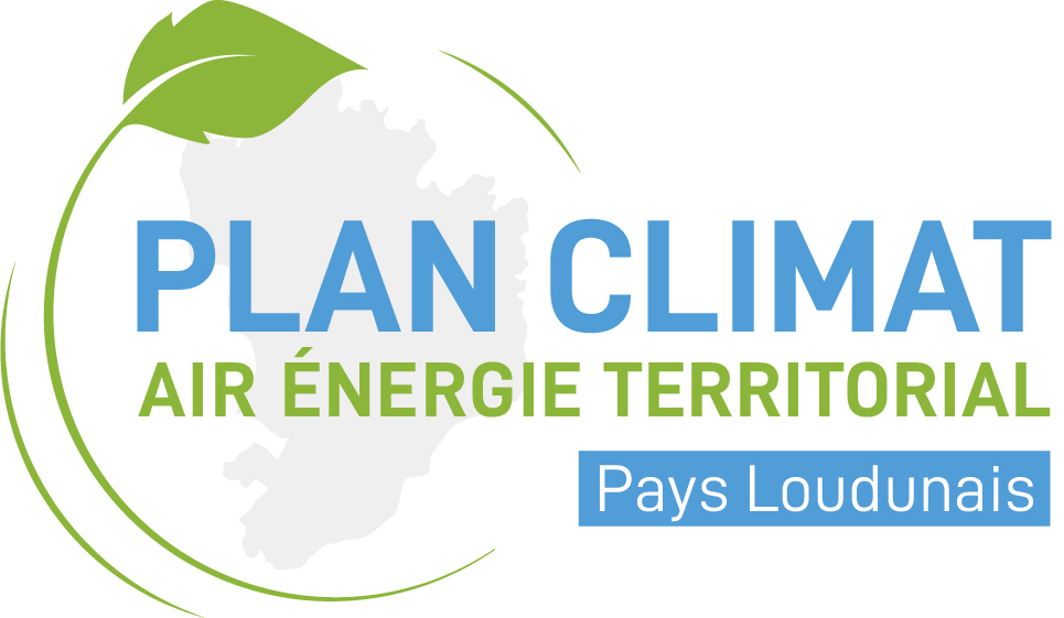 Logo du Plan Climat Air Energie Territorial du Pays Loudunais